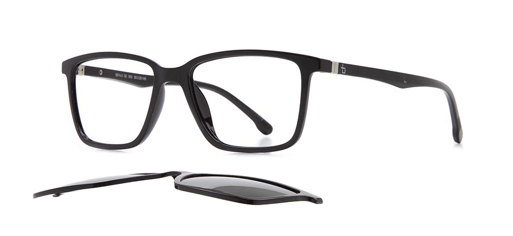 BENX FANTASIA Clipon Teenage Man Rectangular Full-Rimmed Grilamid (TR90) Polarize BXTR90 933-06